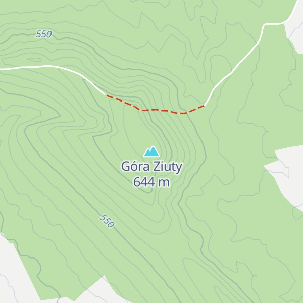 Map of Góra Ziuty