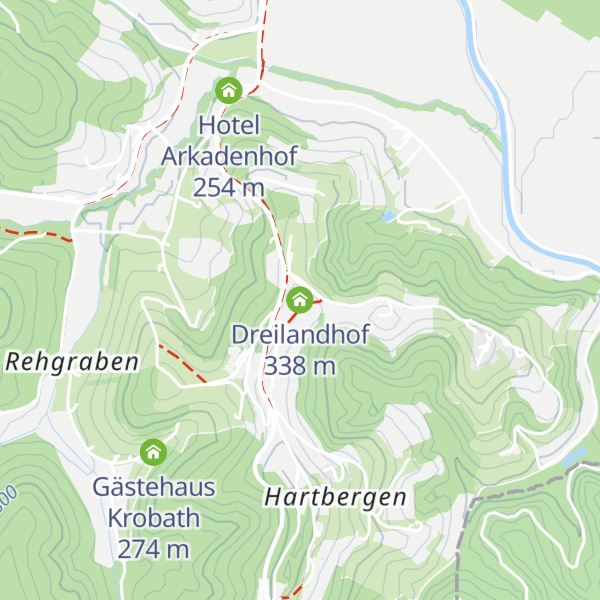 Map of Dreilandhof