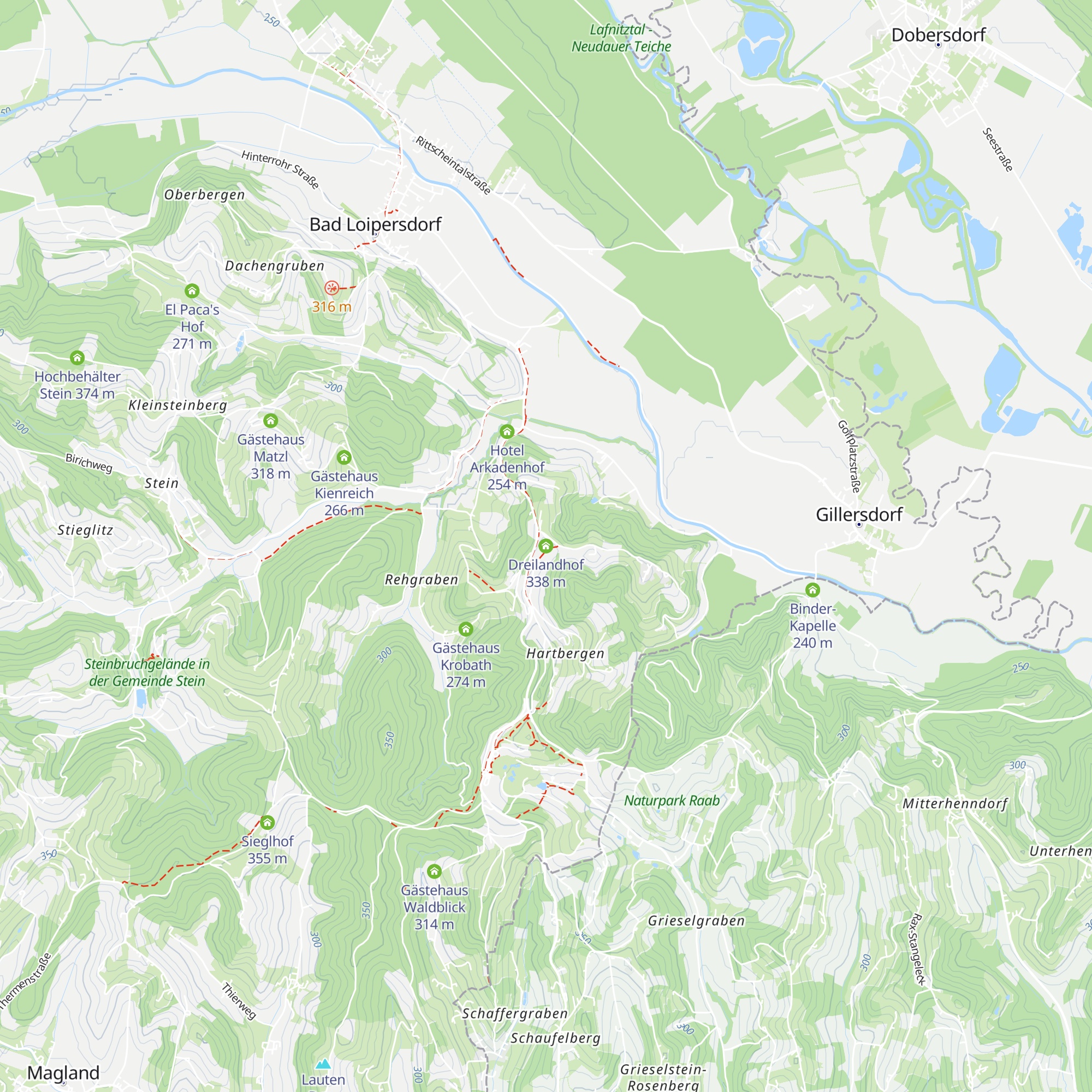 Dreilandhof map