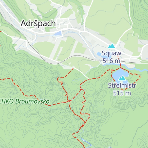 Map of Kamarádská