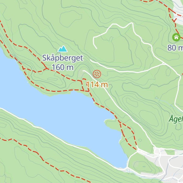 Map of Bokskogsväggen