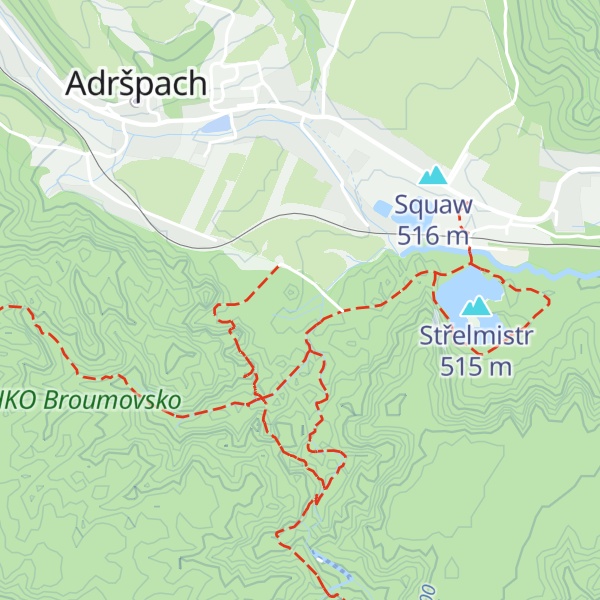 Map of Česílko