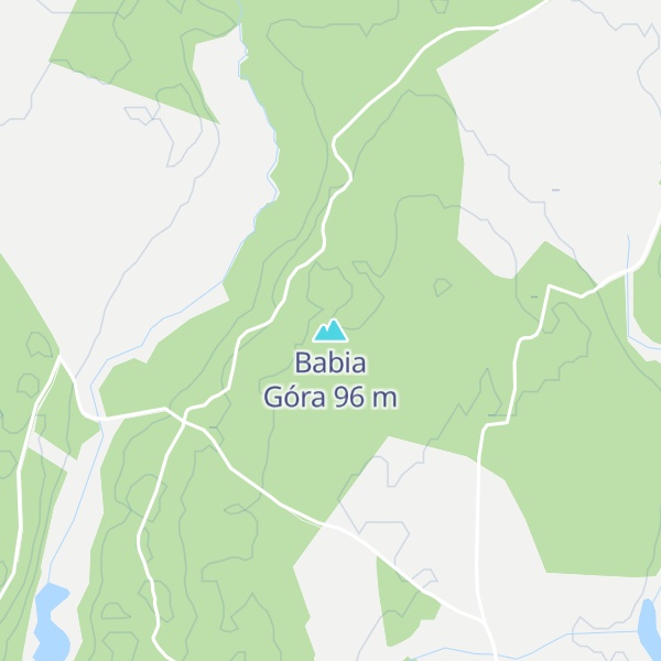 Map of Babia Góra