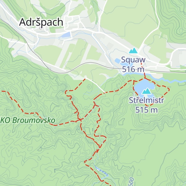 Map of Homole cukru