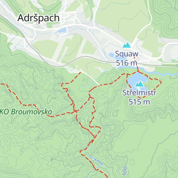 Map of Ušatý Gríša