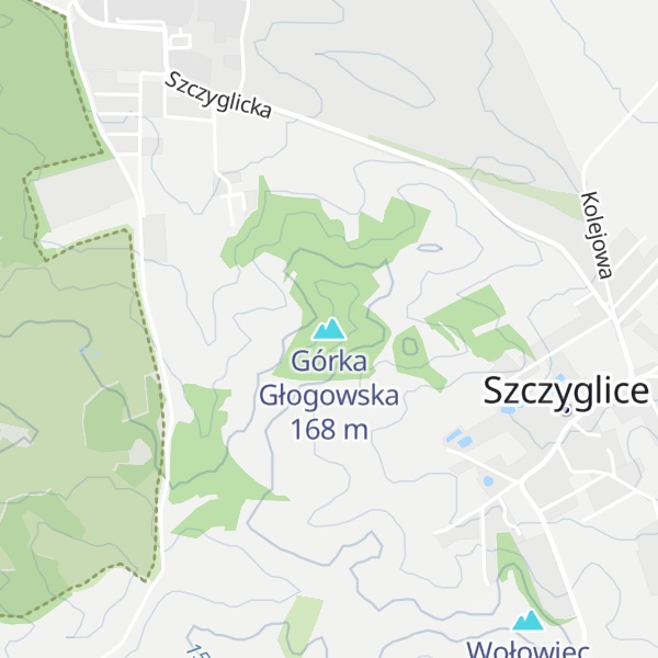 Map of Górka Głogowska