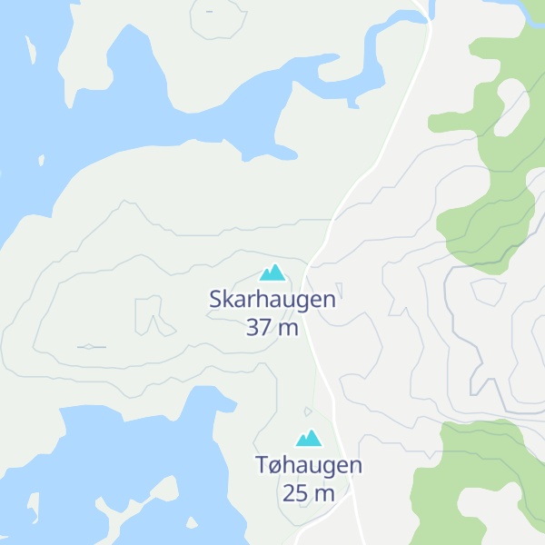 Map of Skarhaugen