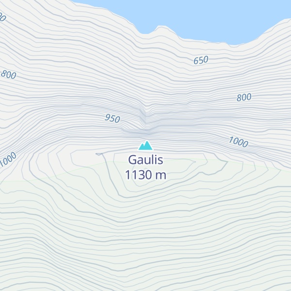 Map of Gaulis