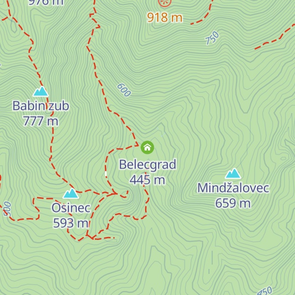 Map of Belecgrad