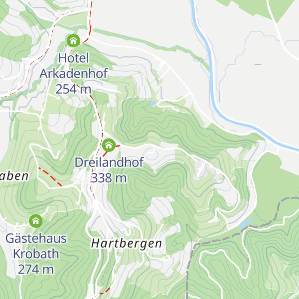 Map of Hartbergschlößl