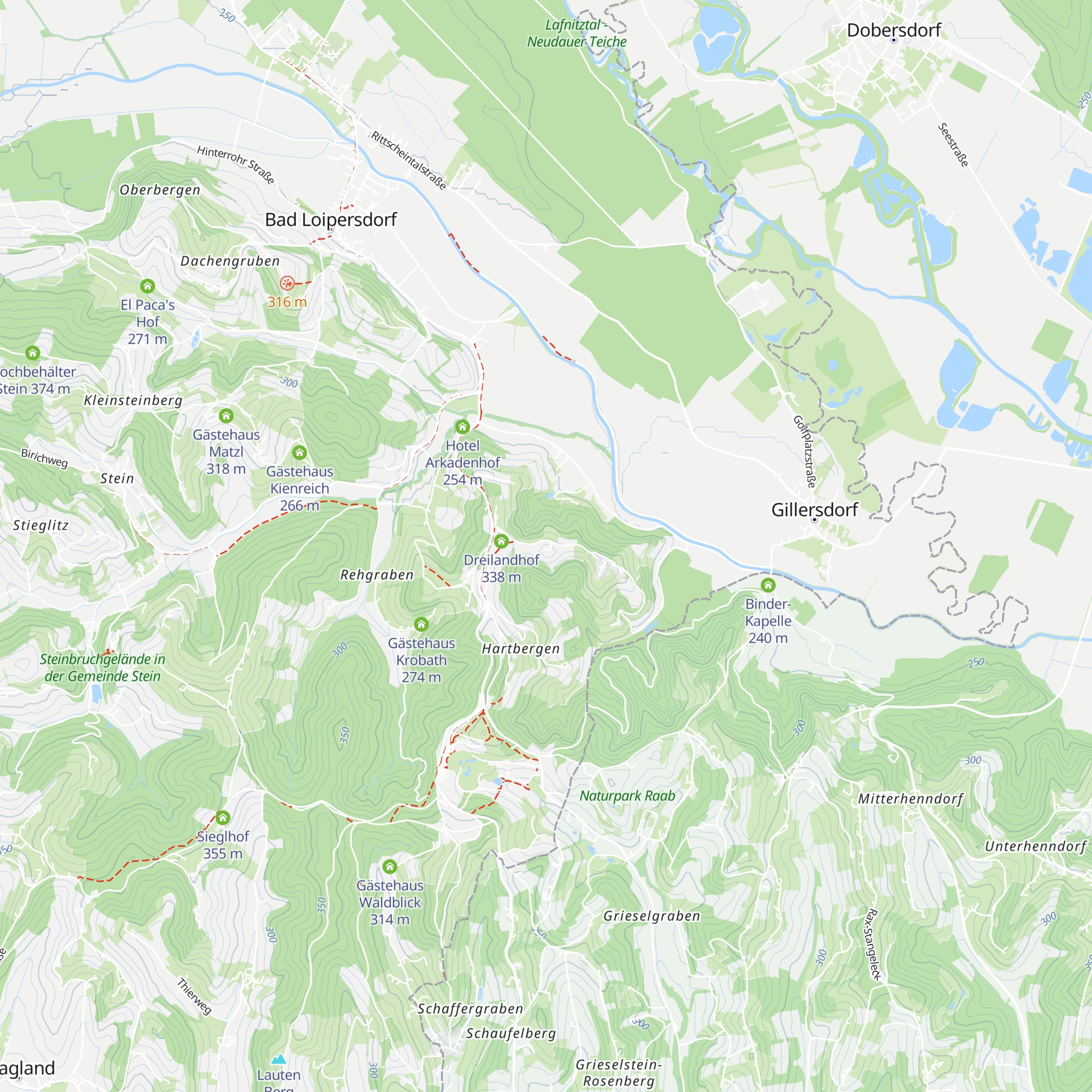 Hartbergschlößl map