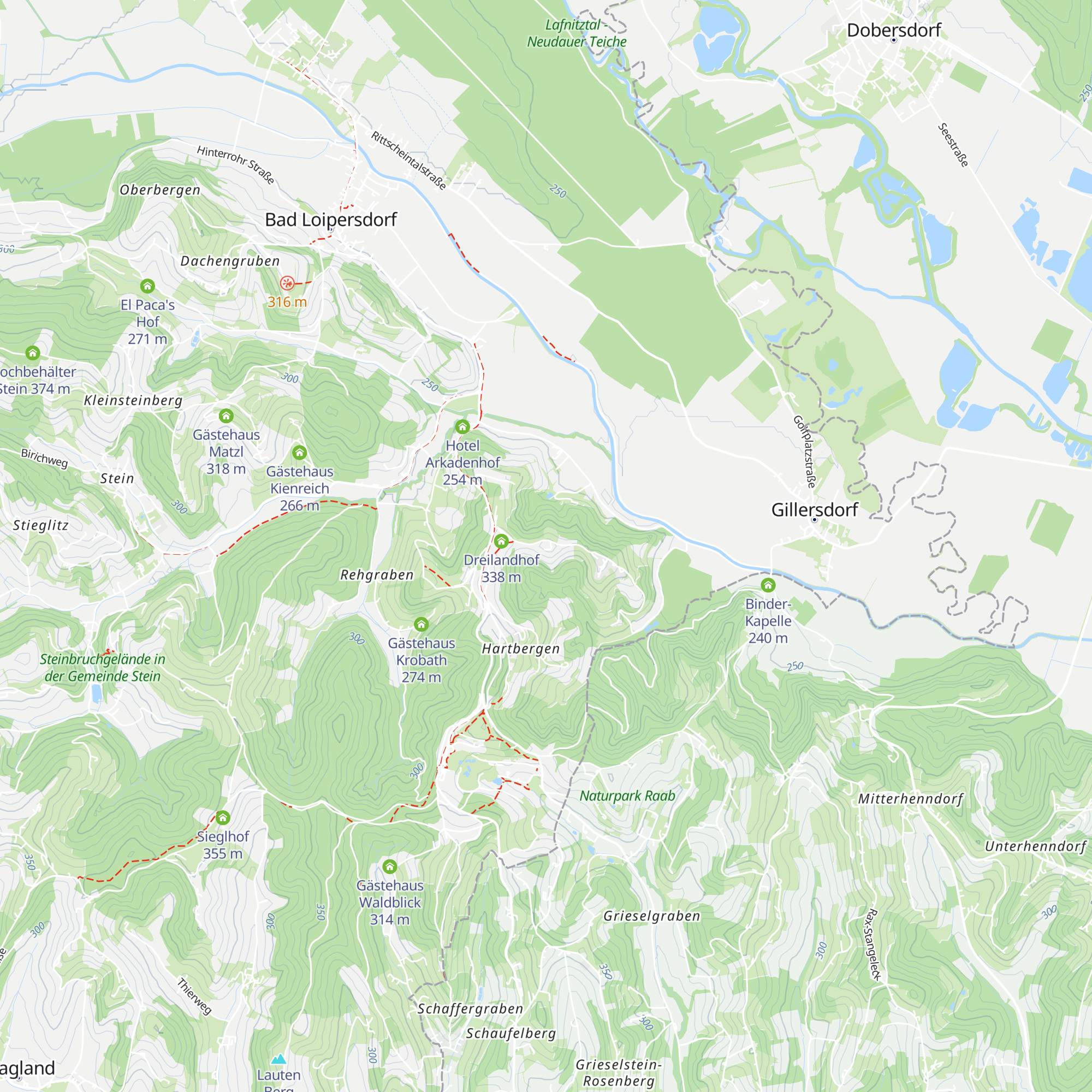 Hartbergschlößl map