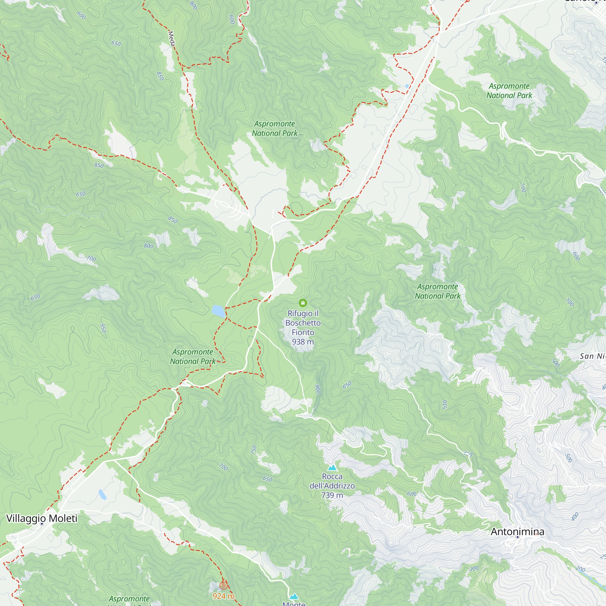 Rifugio il Boschetto Fiorito map