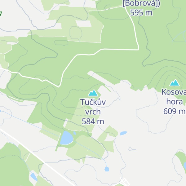 Map of Tučkův vrch