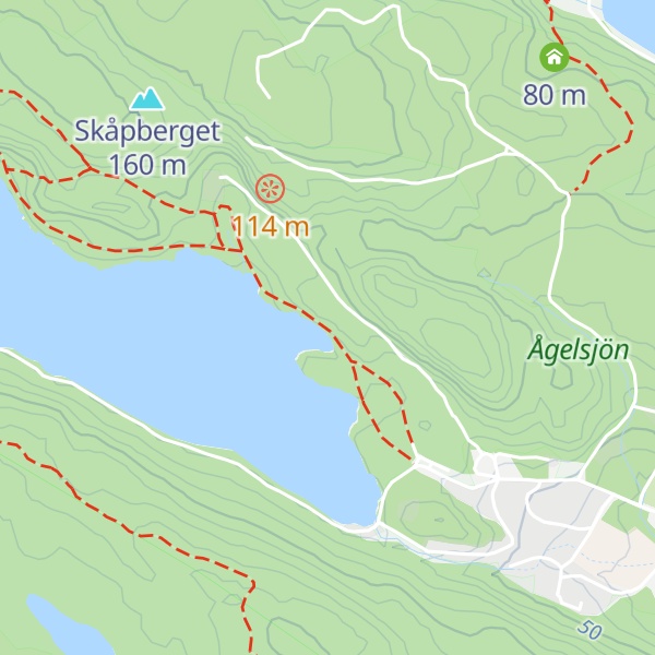 Map of Lilla berget