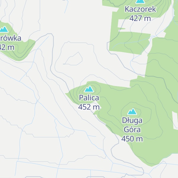 Map of Palica