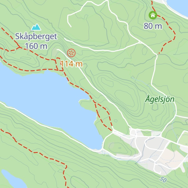 Map of Röda oktoberväggen