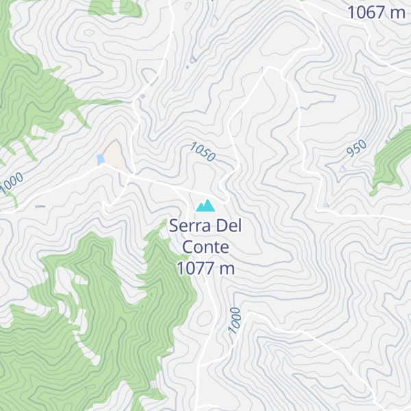 Map of Serra Del Conte