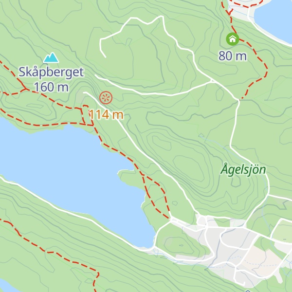 Map of Joshuaväggen