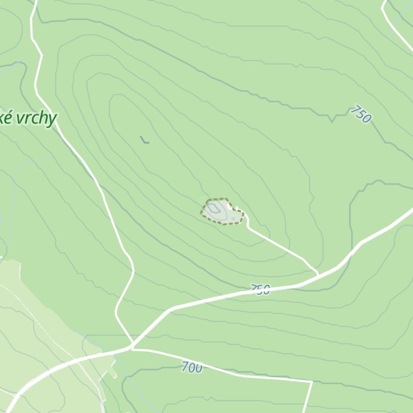 Map of Pohledecká skála