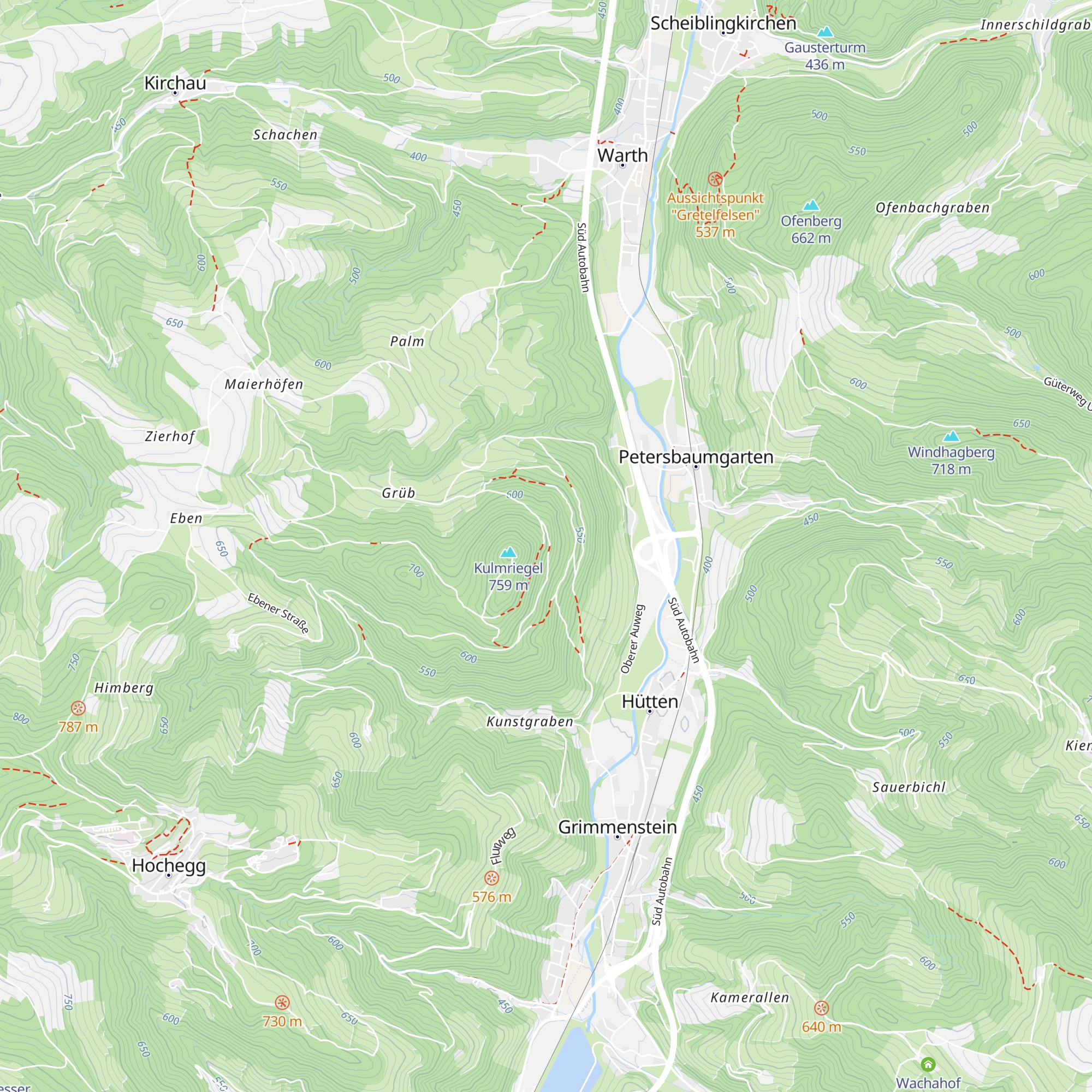 Burgtaverne map