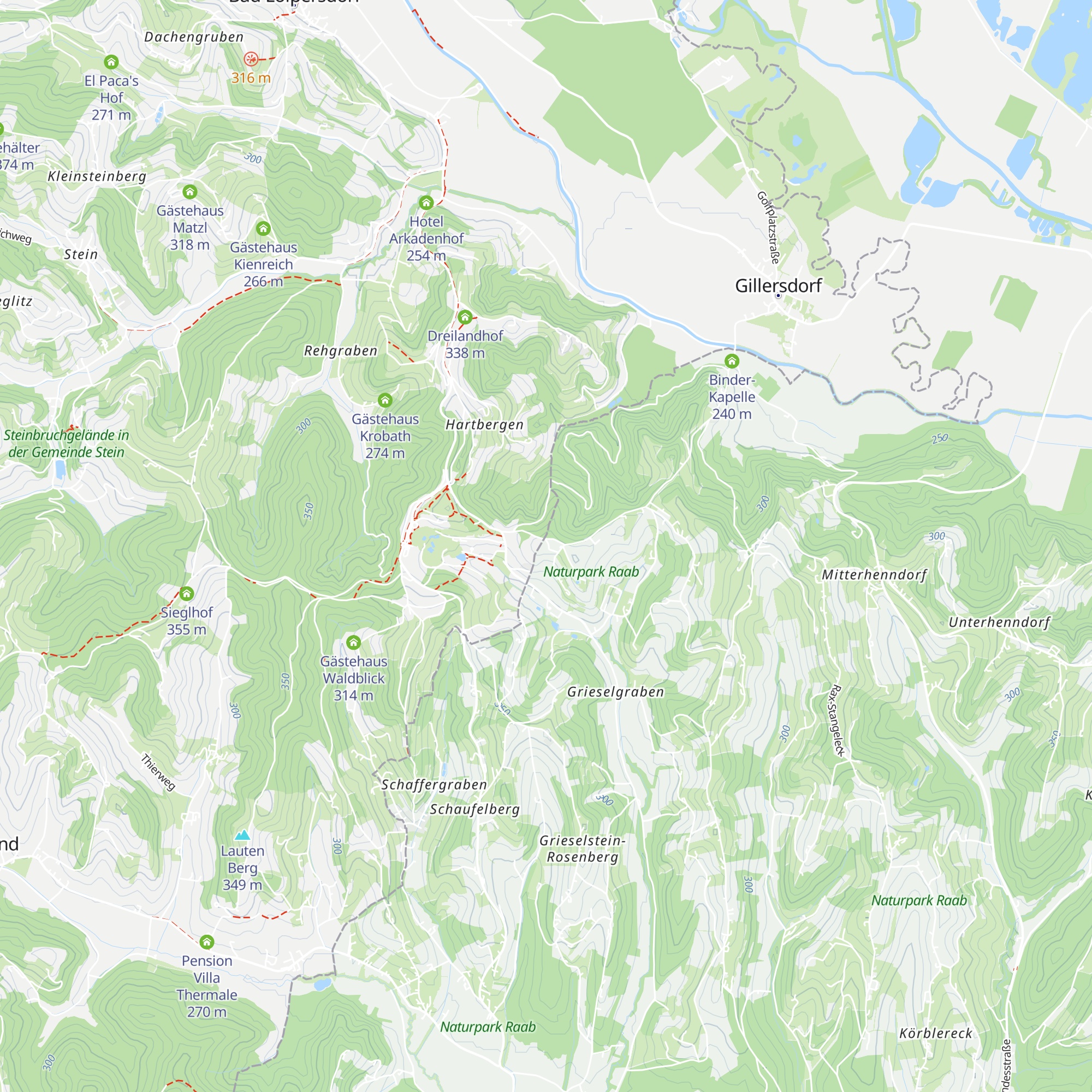 Maier's Kuschelhotel map