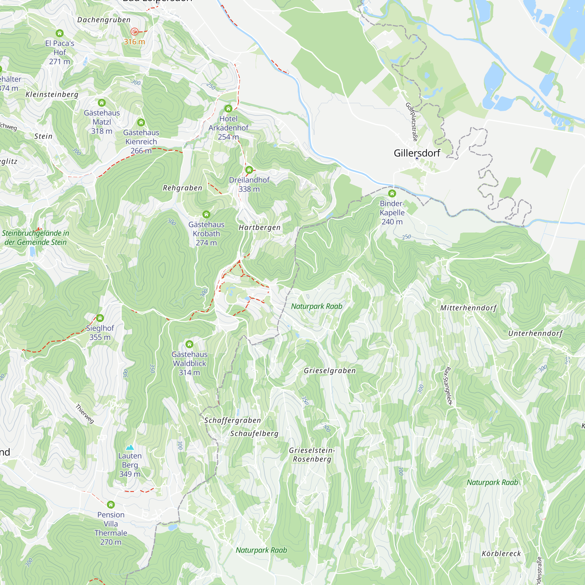 Maier's Kuschelhotel map