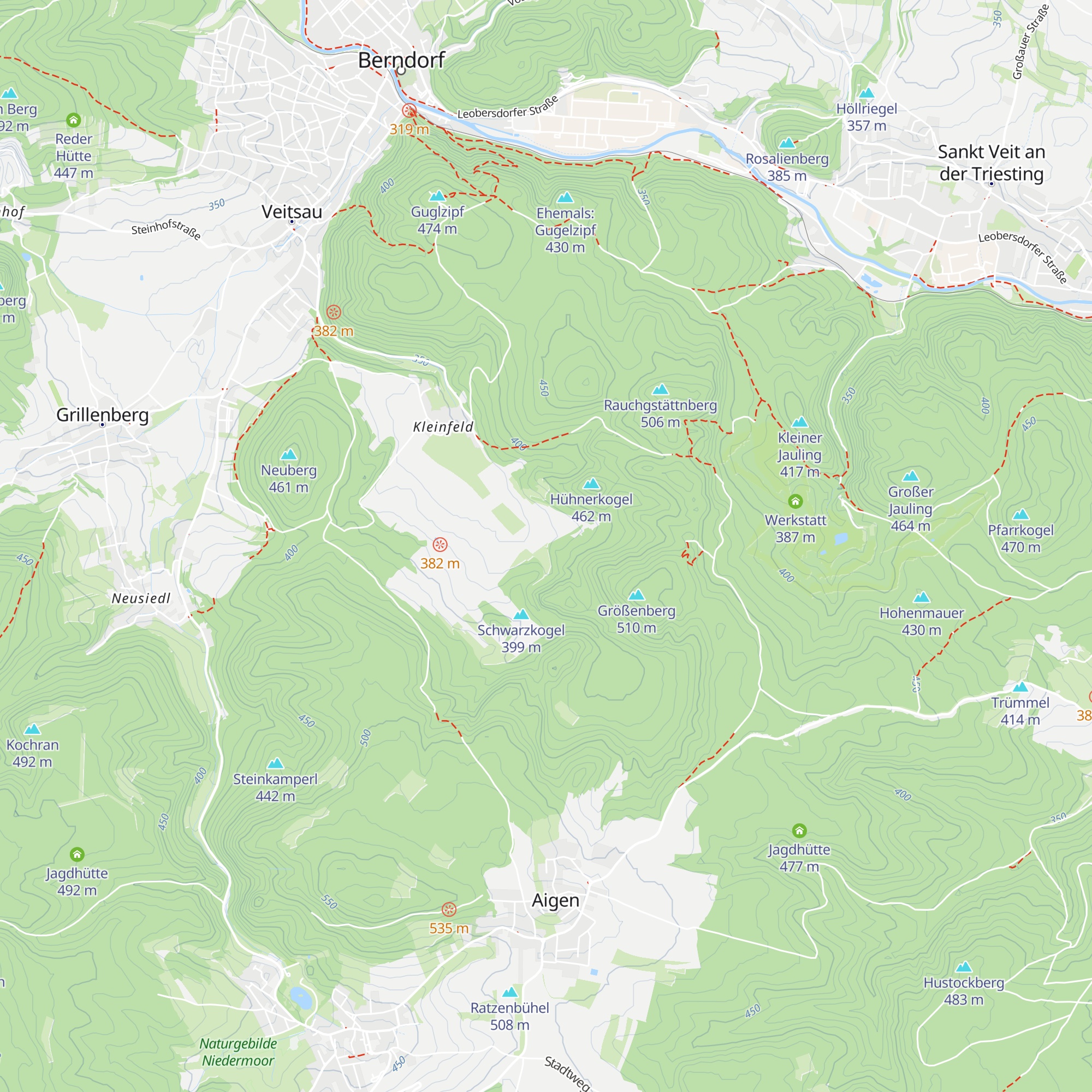 Fritzl's Bienenhalle map