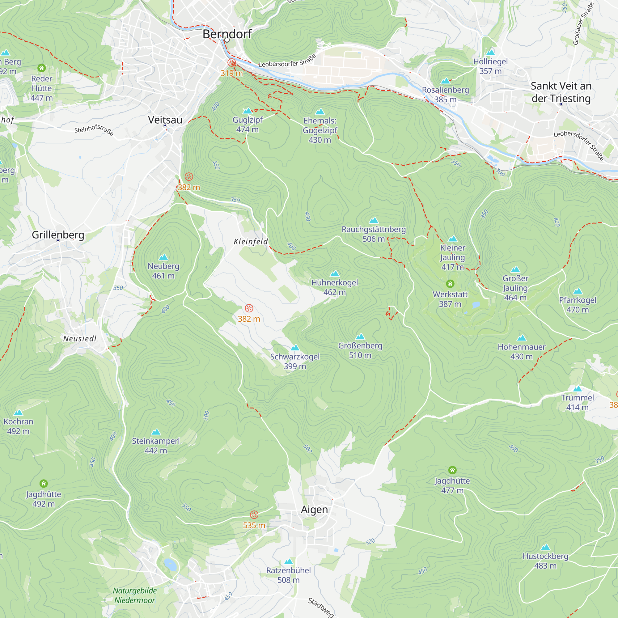Fritzl's Bienenhalle map