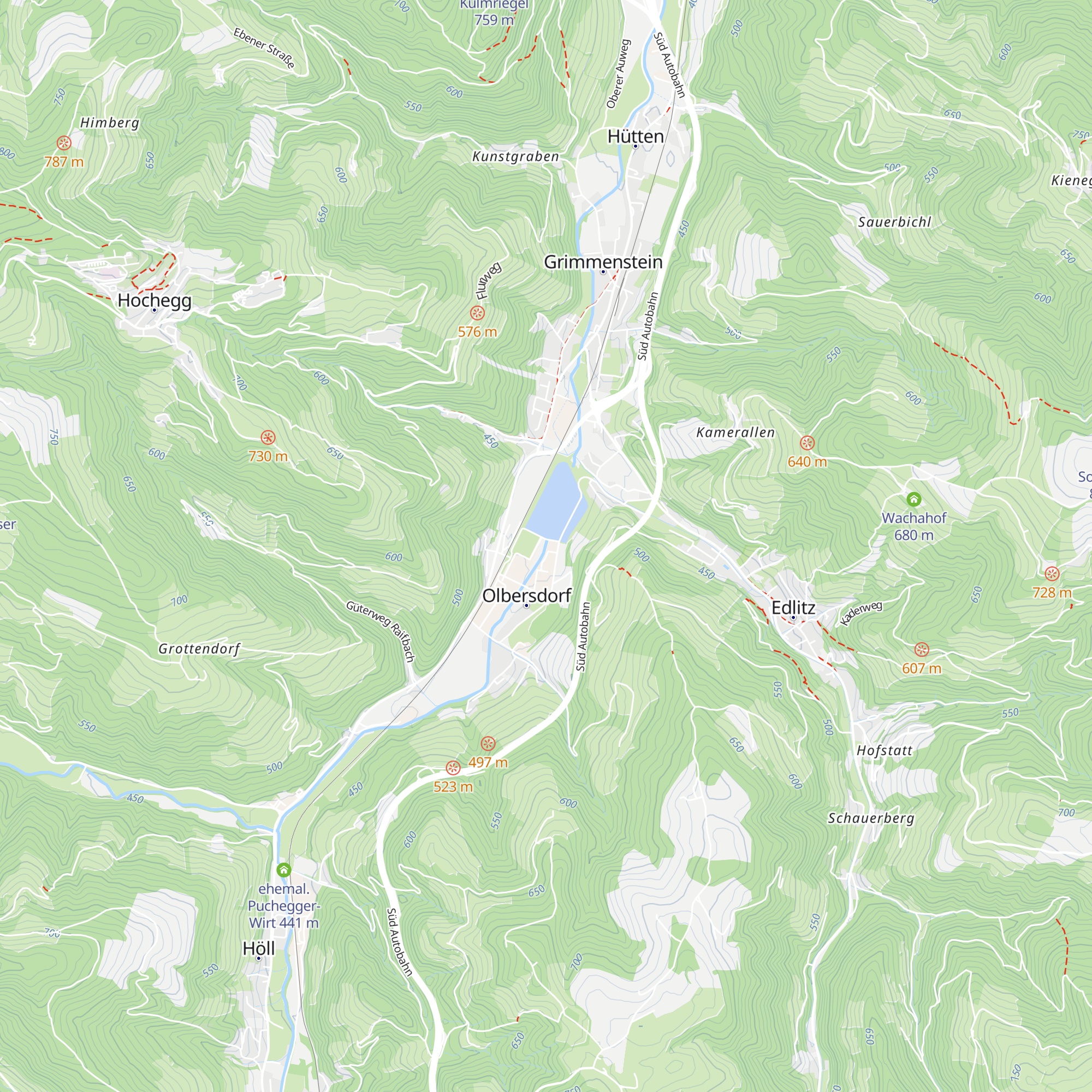 F/List Betriebskantine "Franz" map