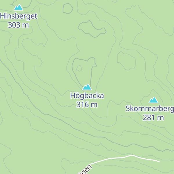 Map of Högbacka