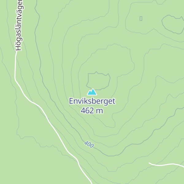 Map of Enviksberget