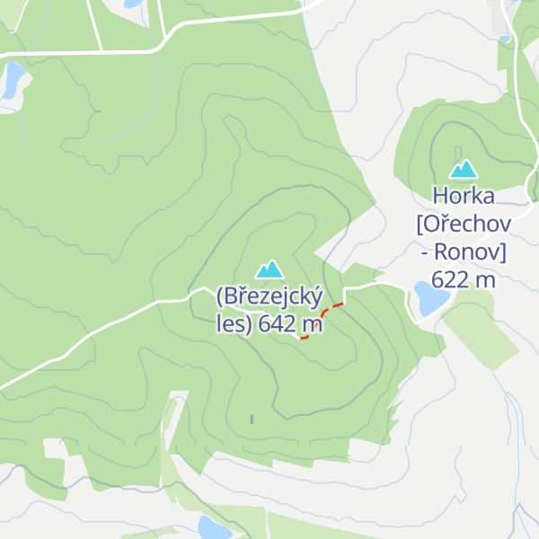 Map of (Březejcký les)