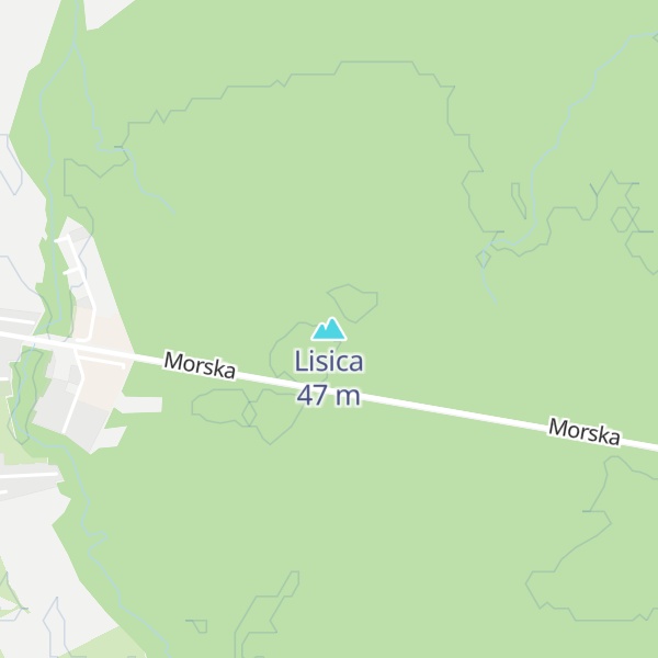 Map of Lisica