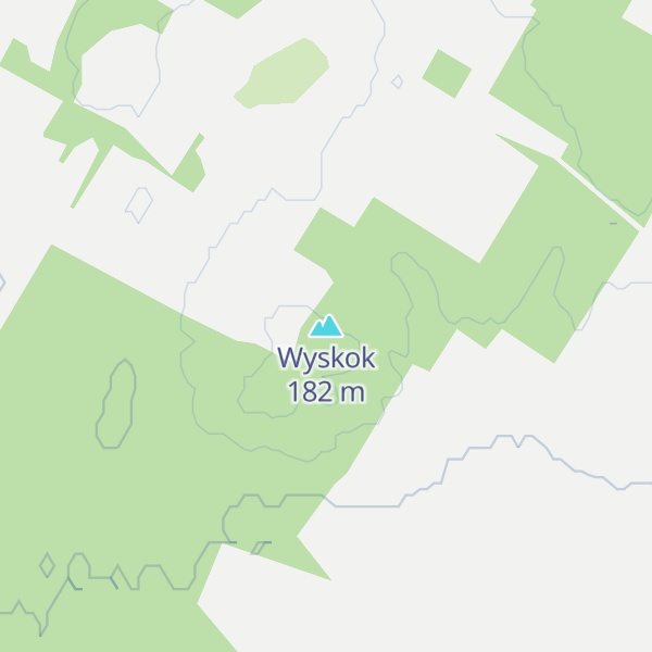 Map of Wyskok