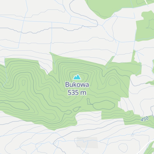 Map of Bukowa