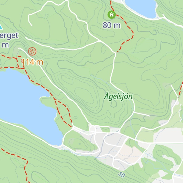 Map of Borgareberget