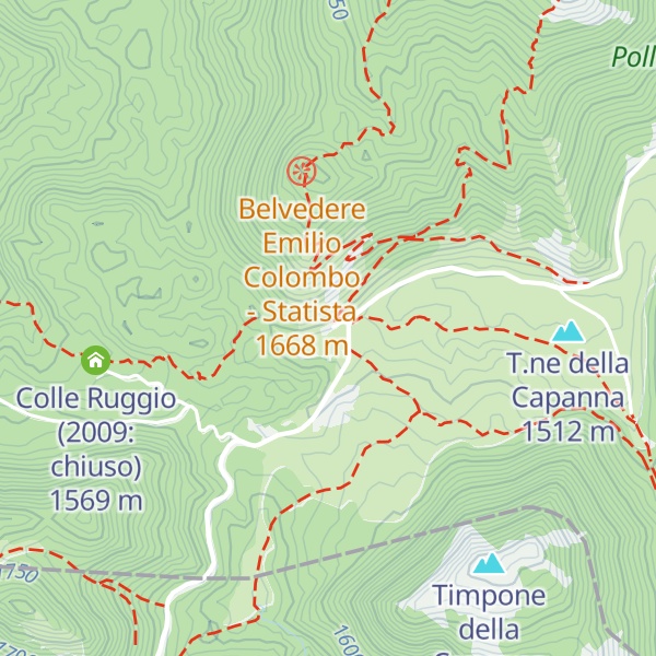Map of Rifugio A. De Gasperi (2017: chiuso)