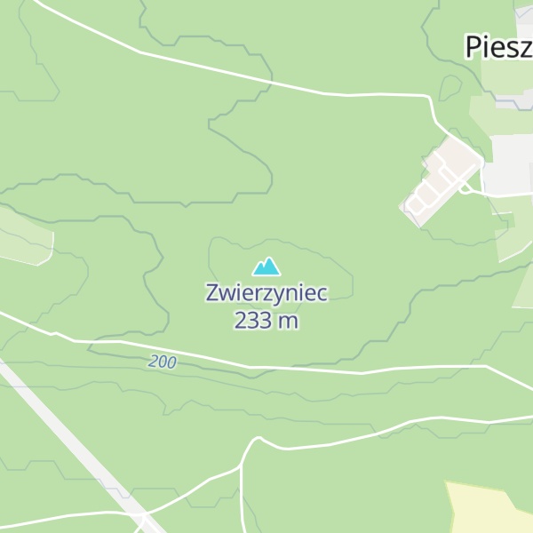 Map of Zwierzyniec