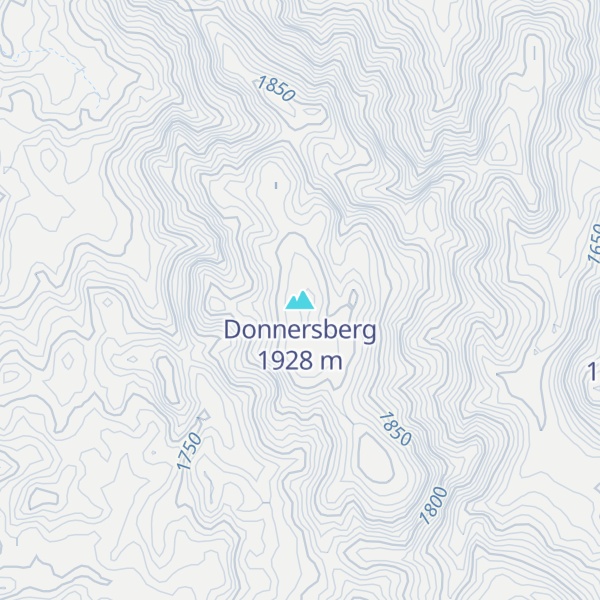 Map of Donnersberg
