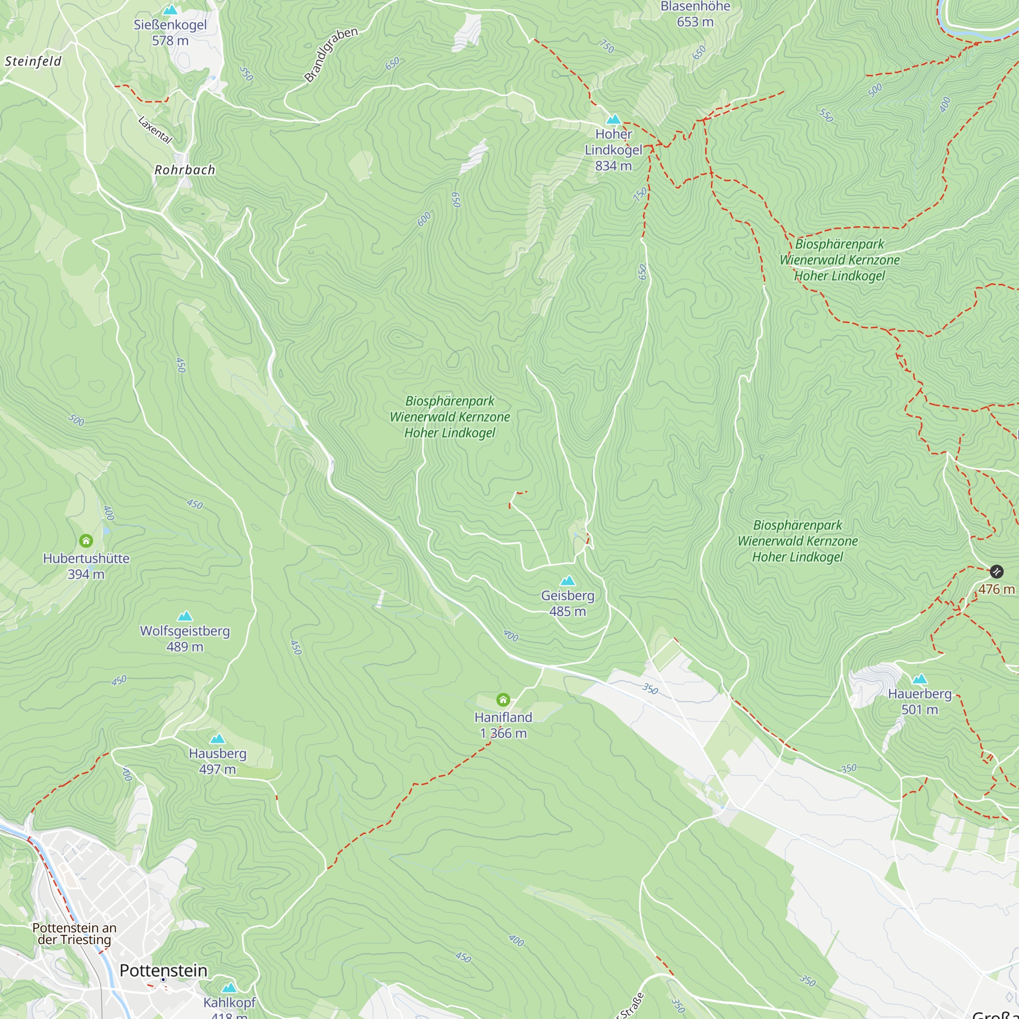 Türkenbrunnen map