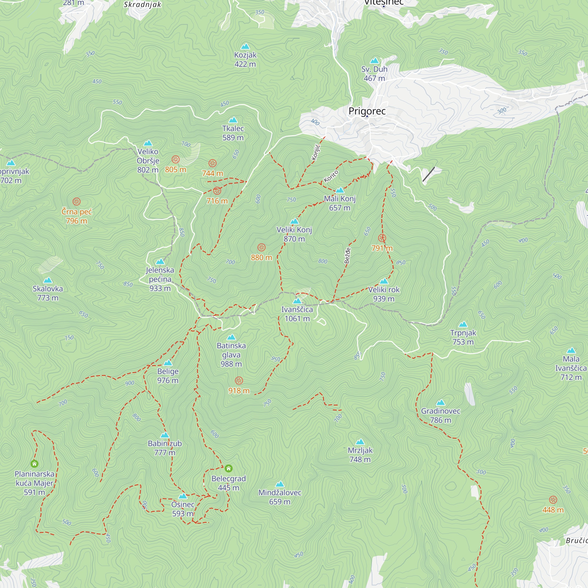 Francekovo sklonište map