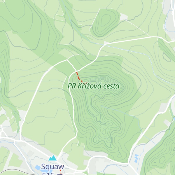 Map of Lehkotěžká stěnka