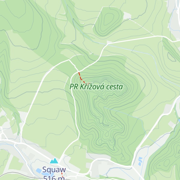 Map of Posvícenská