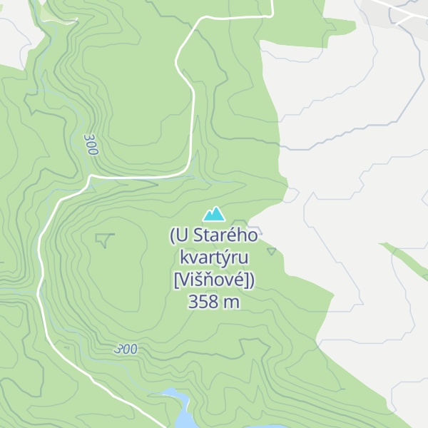 Map of (U Starého kvartýru [Višňové])