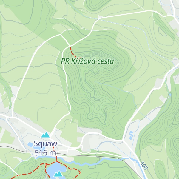Map of Na šancích
