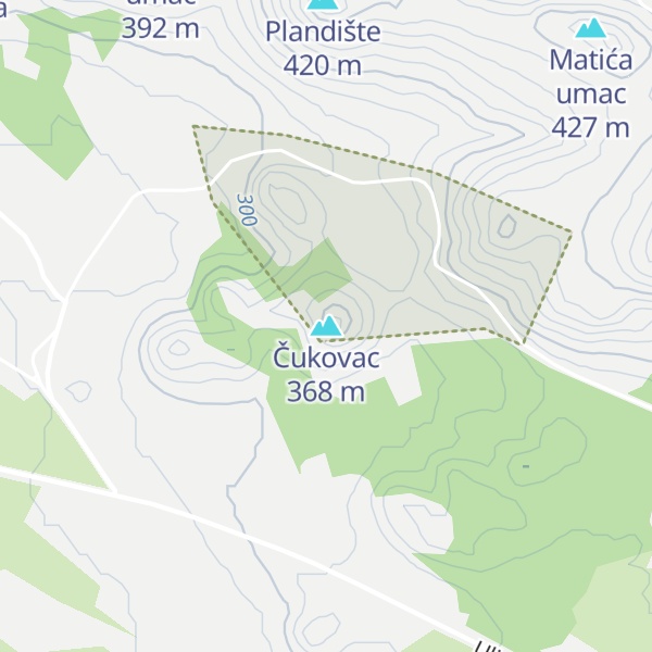 Map of Čukovac