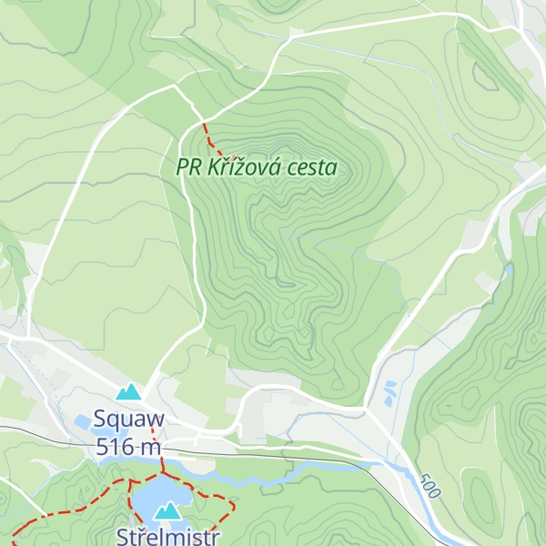 Map of Kruhová