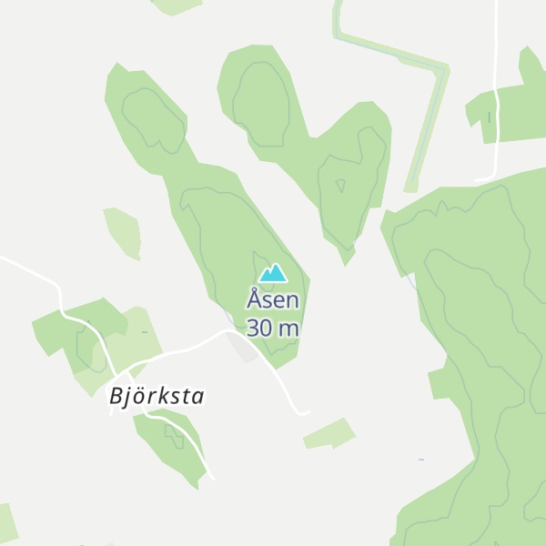 Map of Åsen