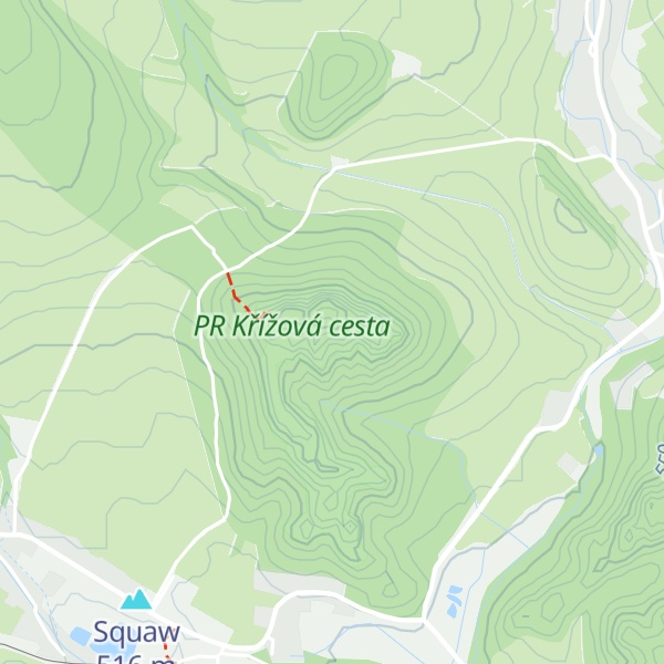 Map of Čarodějnice